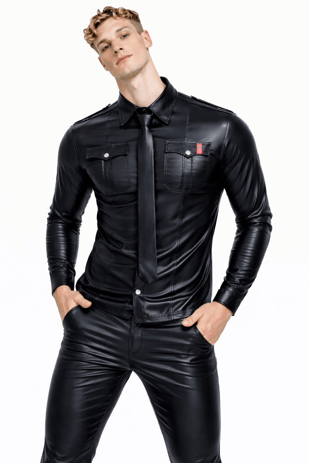 CowboyPU 2 - Long Sleeves Shirt for Men - Sarman Fashion - Wholesale Clothing Fashion Brand for Men from Canada
