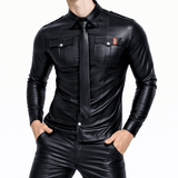 CowboyPU 2 - Long Sleeves Shirt for Men - Sarman Fashion - Wholesale Clothing Fashion Brand for Men from Canada
