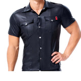 CowboyPU - Long Sleeves Shirt for Men - Sarman Fashion - Wholesale Clothing Fashion Brand for Men from Canada