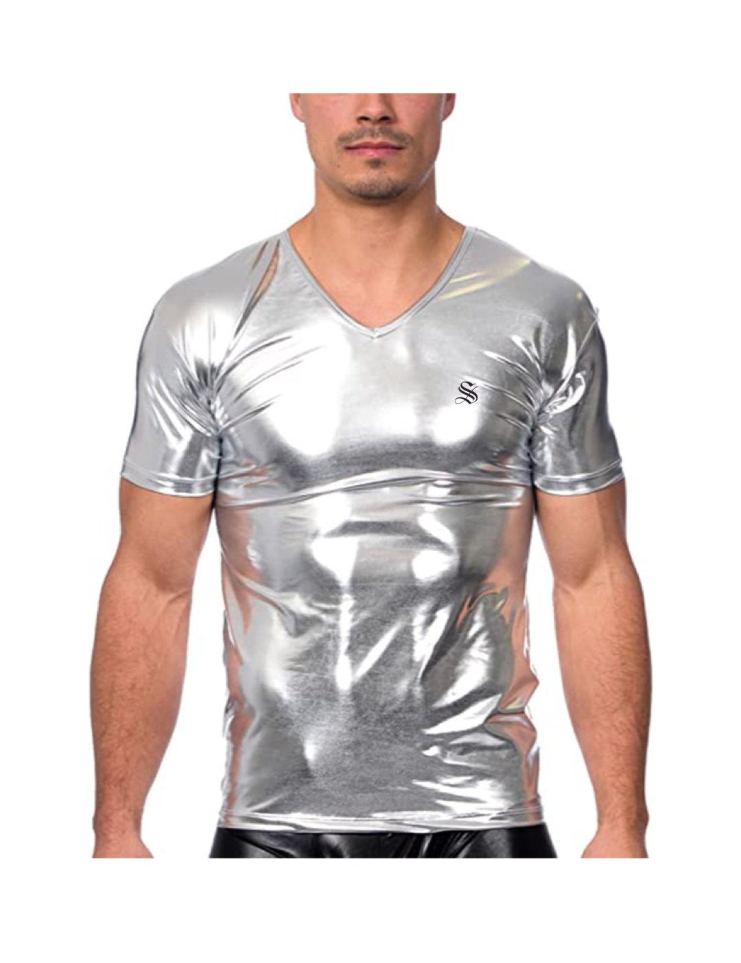 Crogod 2 - V - Neck T - Shirt for Men - Sarman Fashion - Wholesale Clothing Fashion Brand for Men from Canada