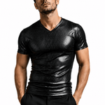 Crogod - V - Neck T-Shirt for Men - Sarman Fashion - Wholesale Clothing Fashion Brand for Men from Canada