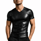 Crogod - V - Neck T-Shirt for Men - Sarman Fashion - Wholesale Clothing Fashion Brand for Men from Canada
