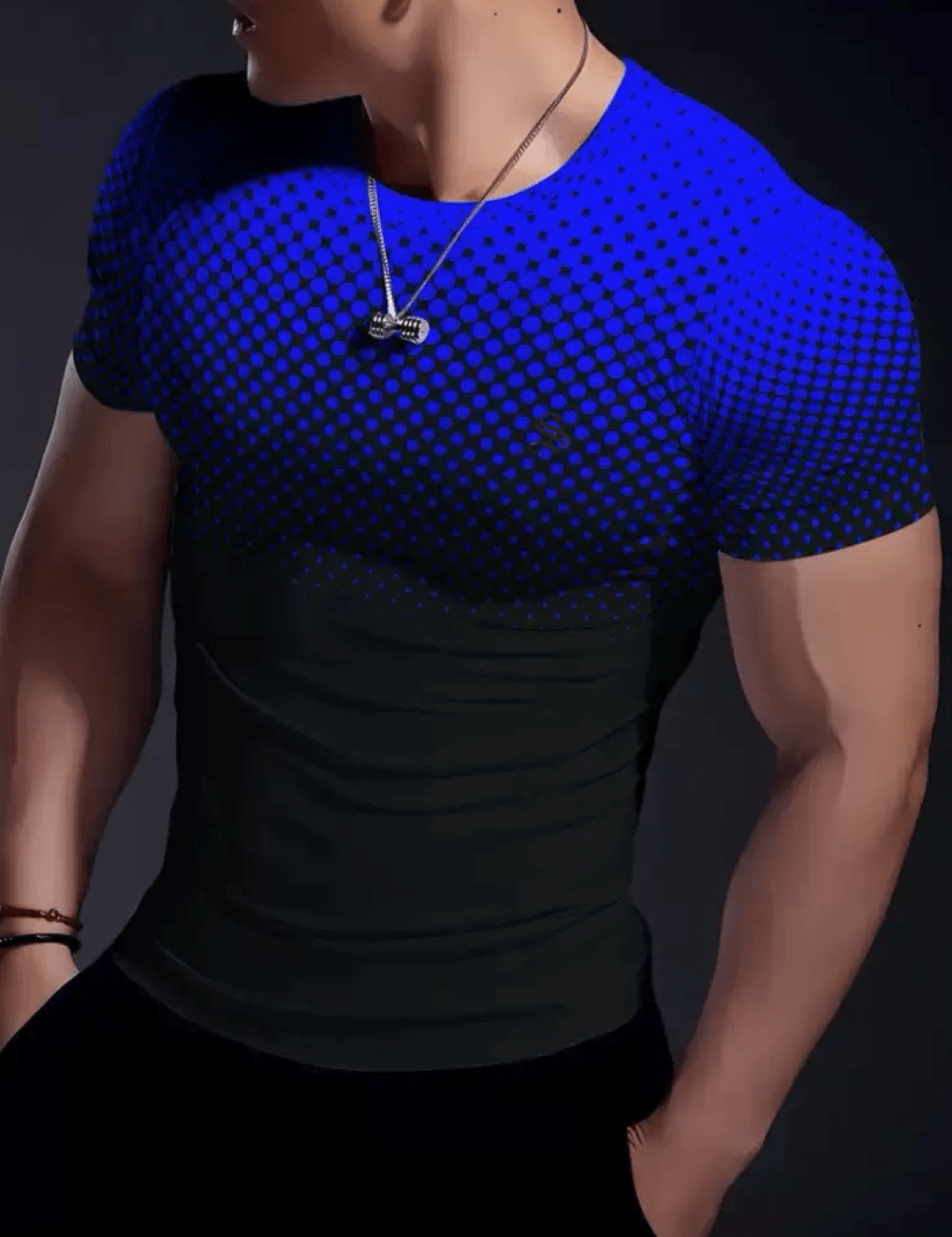 Crupil 1355 - T-Shirt for Men - Sarman Fashion - Wholesale Clothing Fashion Brand for Men from Canada