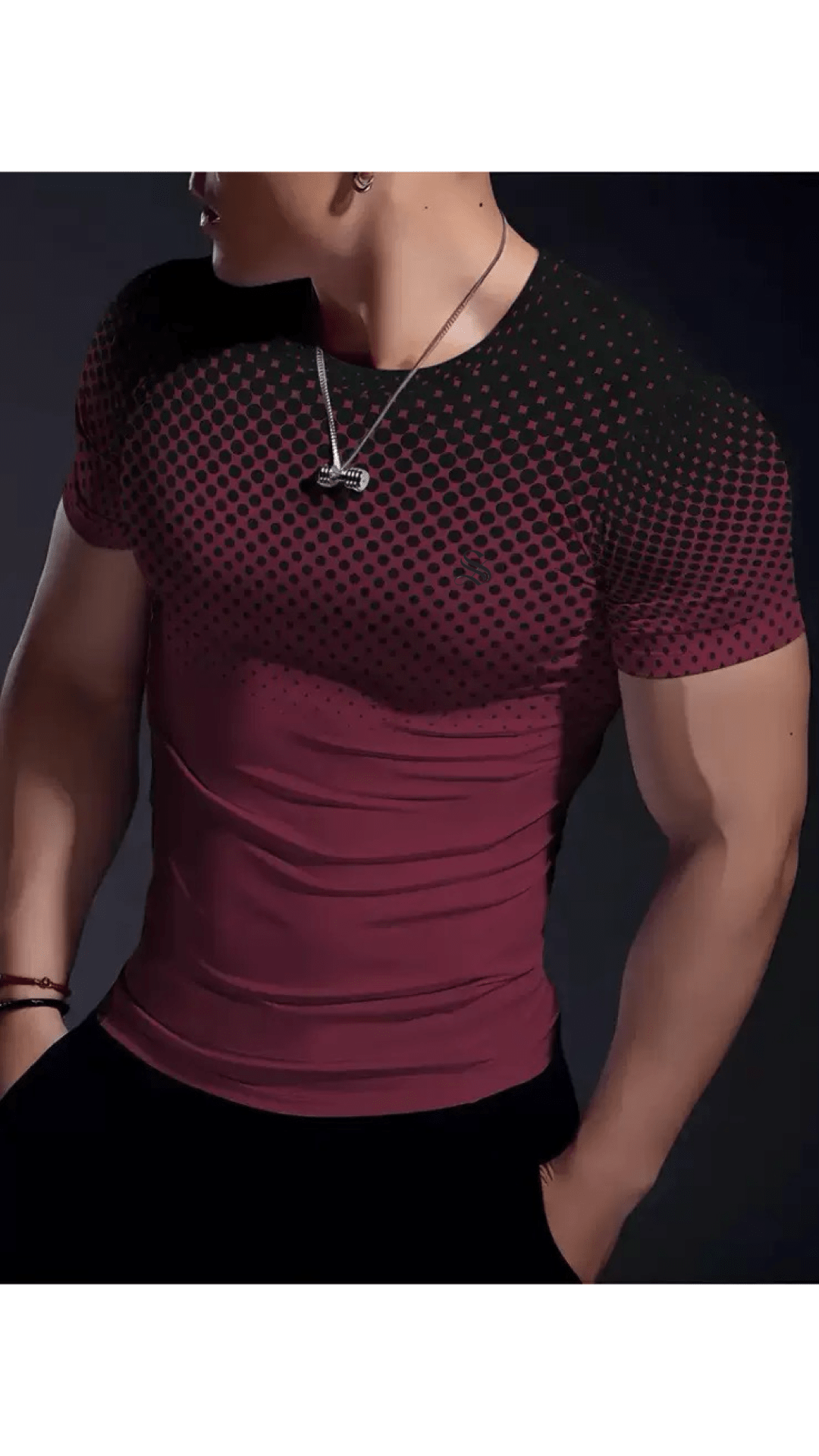 Crupil 1355 - T-Shirt for Men - Sarman Fashion - Wholesale Clothing Fashion Brand for Men from Canada