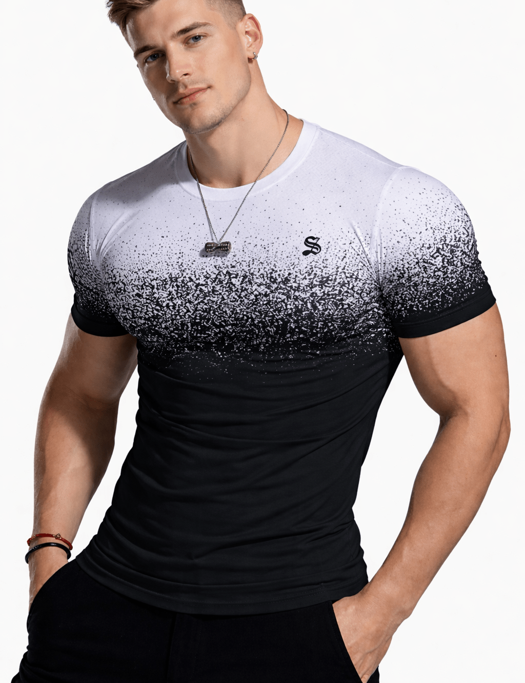 Crupil 1357 - T-Shirt for Men - Sarman Fashion - Wholesale Clothing Fashion Brand for Men from Canada