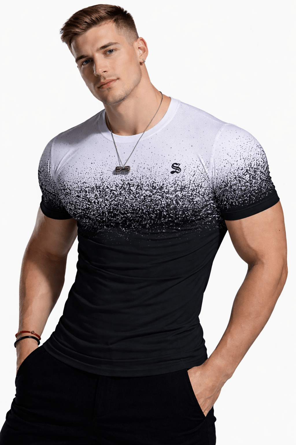 Crupil 1357 - T-Shirt for Men - Sarman Fashion - Wholesale Clothing Fashion Brand for Men from Canada