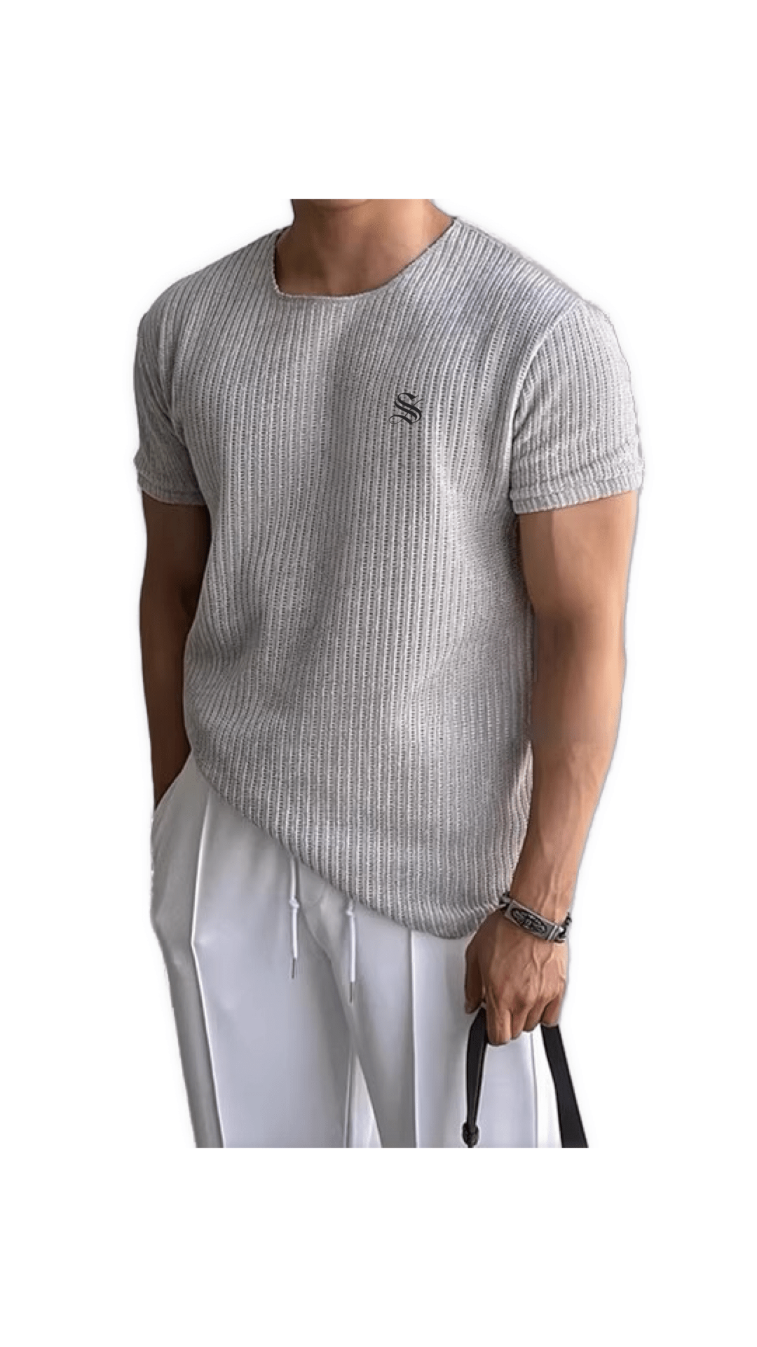 Crupil 138 - T-Shirt for Men - Sarman Fashion - Wholesale Clothing Fashion Brand for Men from Canada