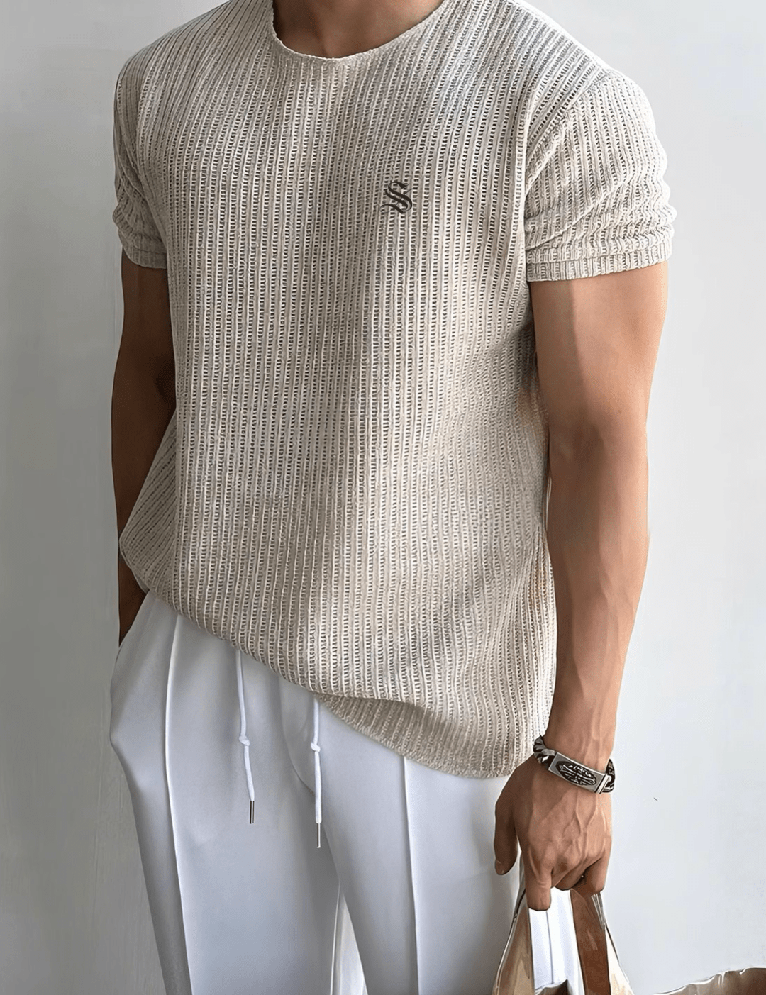 Crupil 138 - T-Shirt for Men - Sarman Fashion - Wholesale Clothing Fashion Brand for Men from Canada