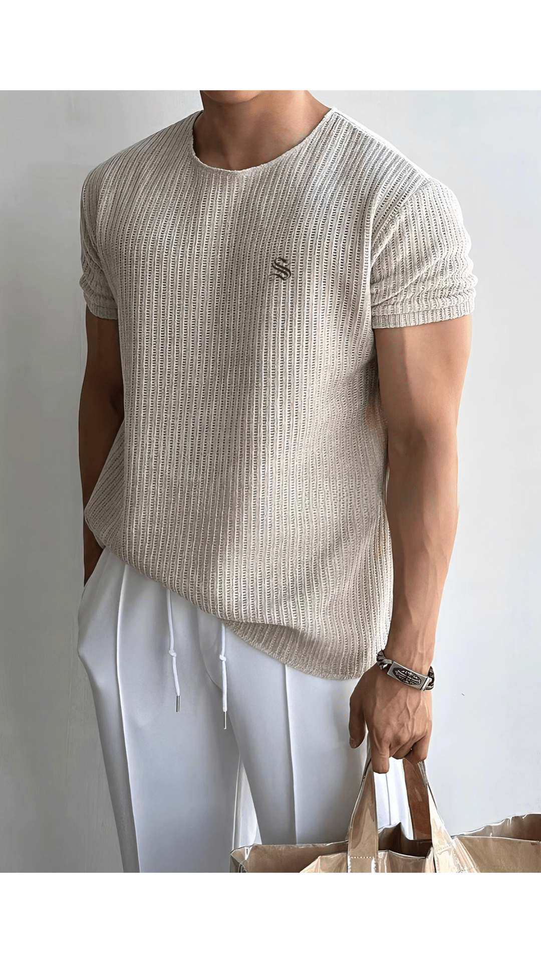 Crupil 138 - T-Shirt for Men - Sarman Fashion - Wholesale Clothing Fashion Brand for Men from Canada