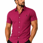Csuna - Short Sleeves Shirt for Men - Sarman Fashion - Wholesale Clothing Fashion Brand for Men from Canada