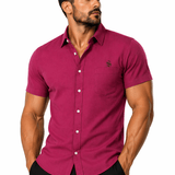 Csuna - Short Sleeves Shirt for Men - Sarman Fashion - Wholesale Clothing Fashion Brand for Men from Canada