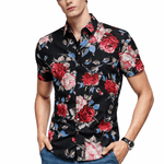 Cubas - Short Sleeves Shirt for Men - Sarman Fashion - Wholesale Clothing Fashion Brand for Men from Canada