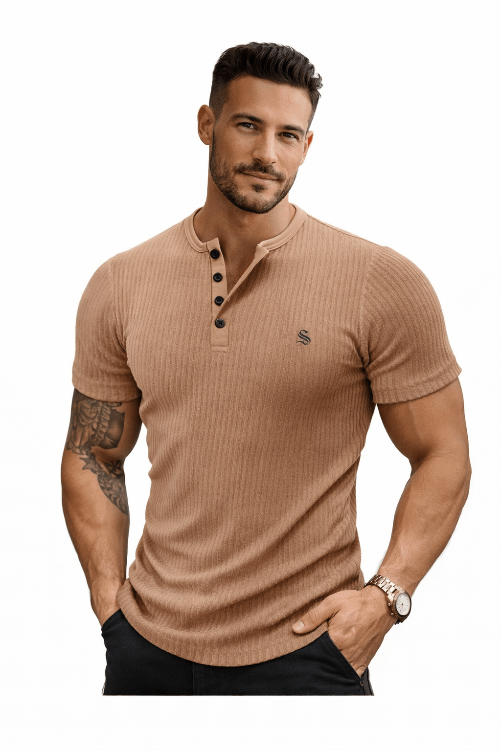 Cudanibu - T-Shirt for Men - Sarman Fashion - Wholesale Clothing Fashion Brand for Men from Canada