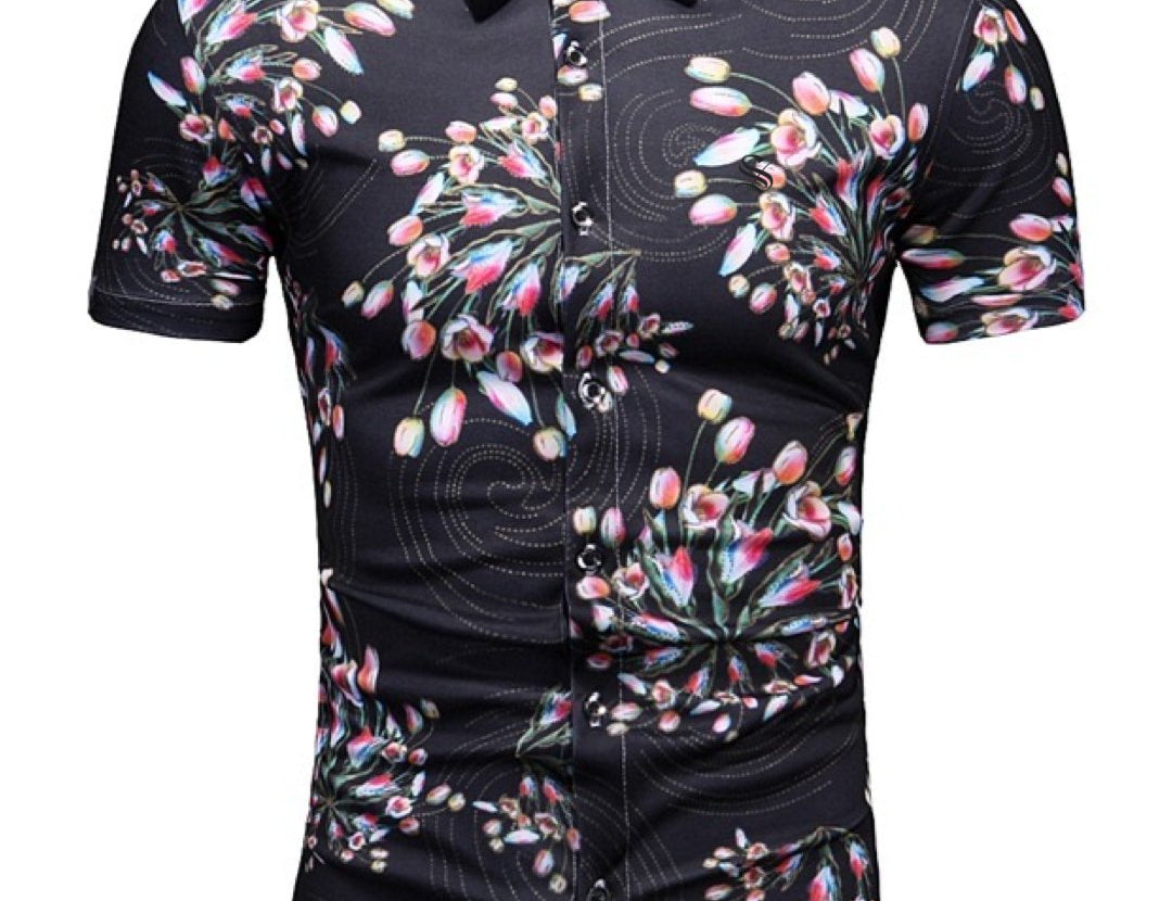 Cuhi - Short Sleeves Shirt for Men - Sarman Fashion - Wholesale Clothing Fashion Brand for Men from Canada