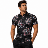Cuhi - Short Sleeves Shirt for Men - Sarman Fashion - Wholesale Clothing Fashion Brand for Men from Canada