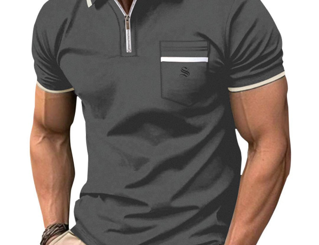 Curkuzia - Polo Shirt for Men - Sarman Fashion - Wholesale Clothing Fashion Brand for Men from Canada