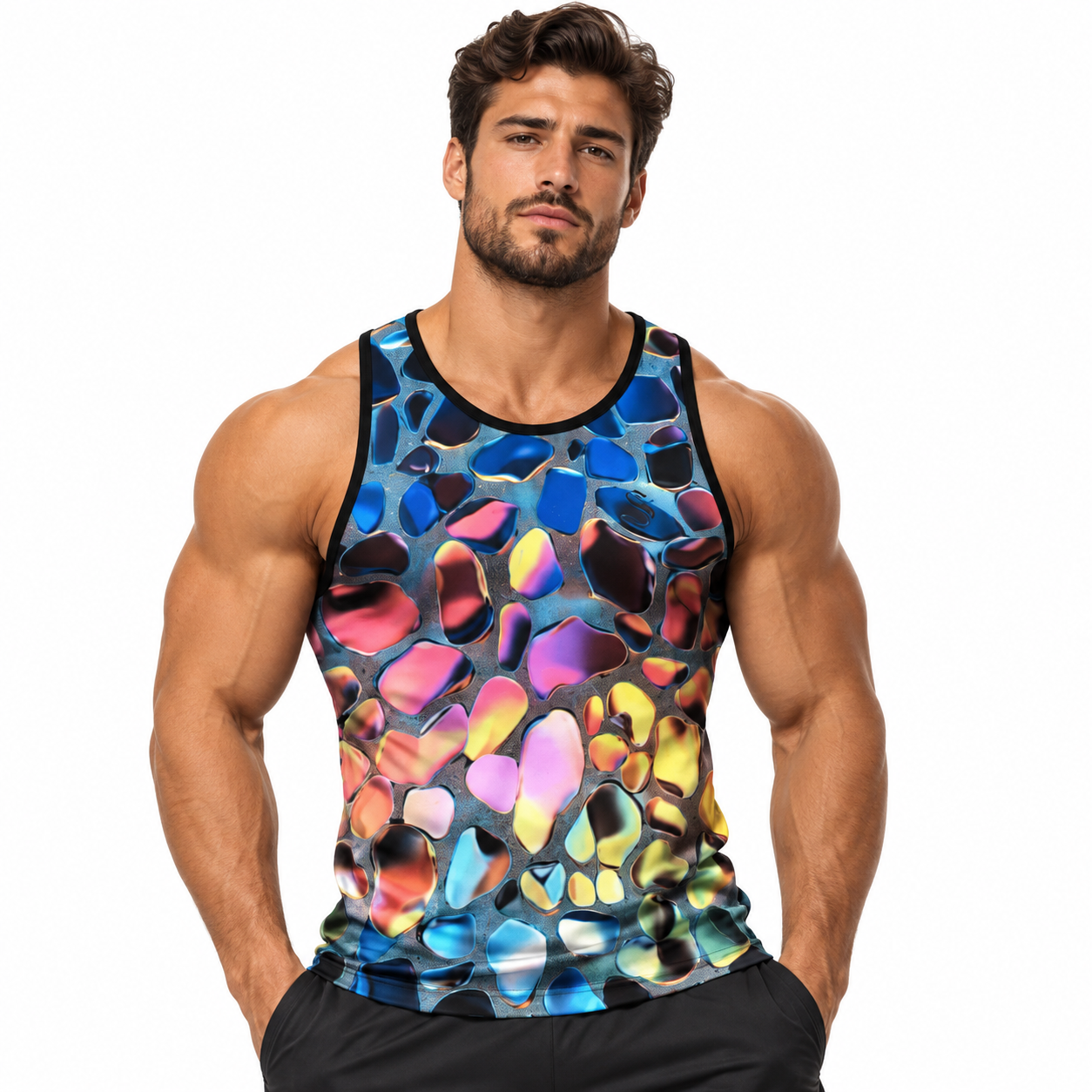 CWO - Tank Top for Men - Sarman Fashion - Wholesale Clothing Fashion Brand for Men from Canada