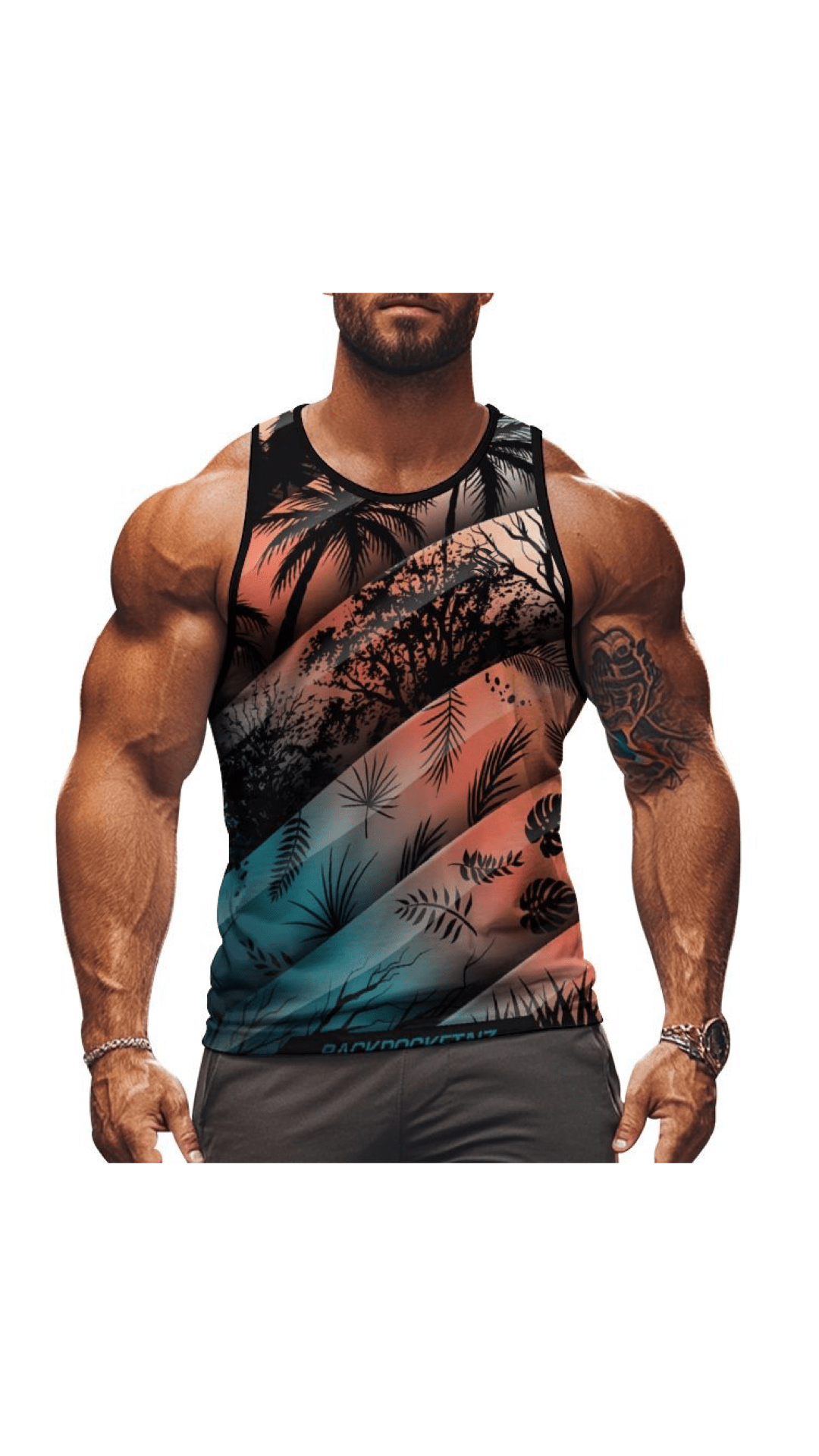 CWO14 - Tank Top for Men - Sarman Fashion - Wholesale Clothing Fashion Brand for Men from Canada