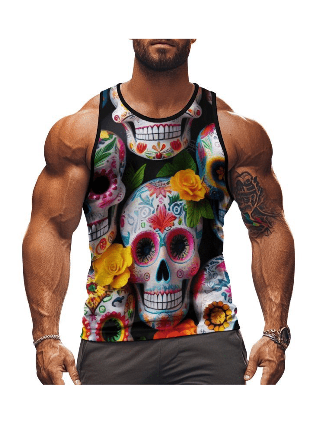 CWO15 - Tank Top for Men - Sarman Fashion - Wholesale Clothing Fashion Brand for Men from Canada