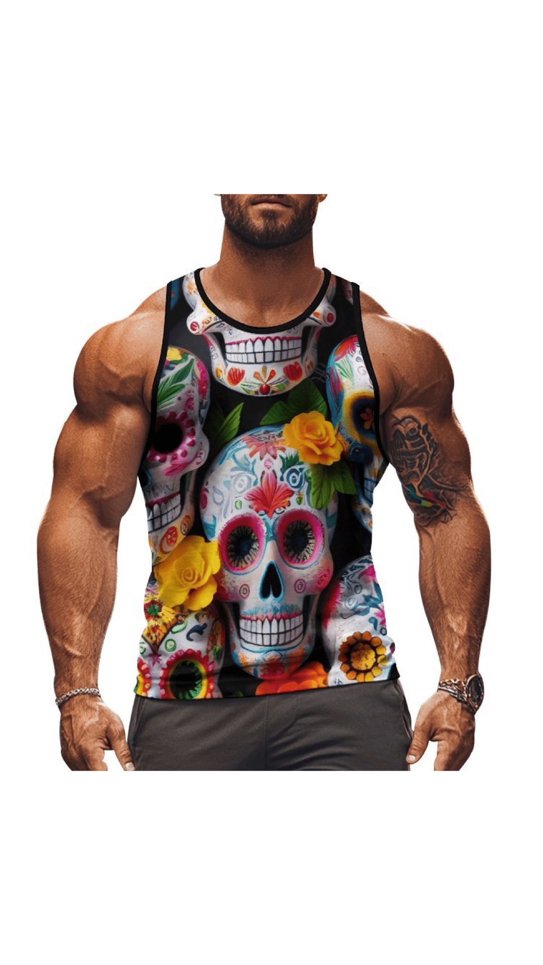 CWO15 - Tank Top for Men - Sarman Fashion - Wholesale Clothing Fashion Brand for Men from Canada