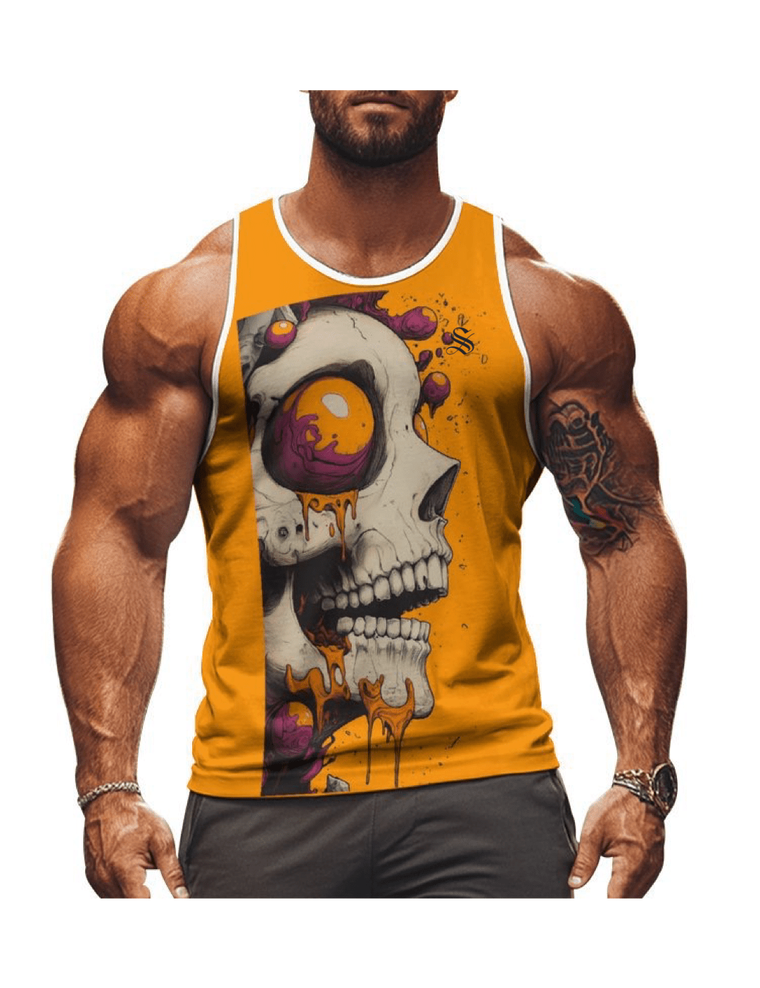 CWO16 - Tank Top for Men - Sarman Fashion - Wholesale Clothing Fashion Brand for Men from Canada