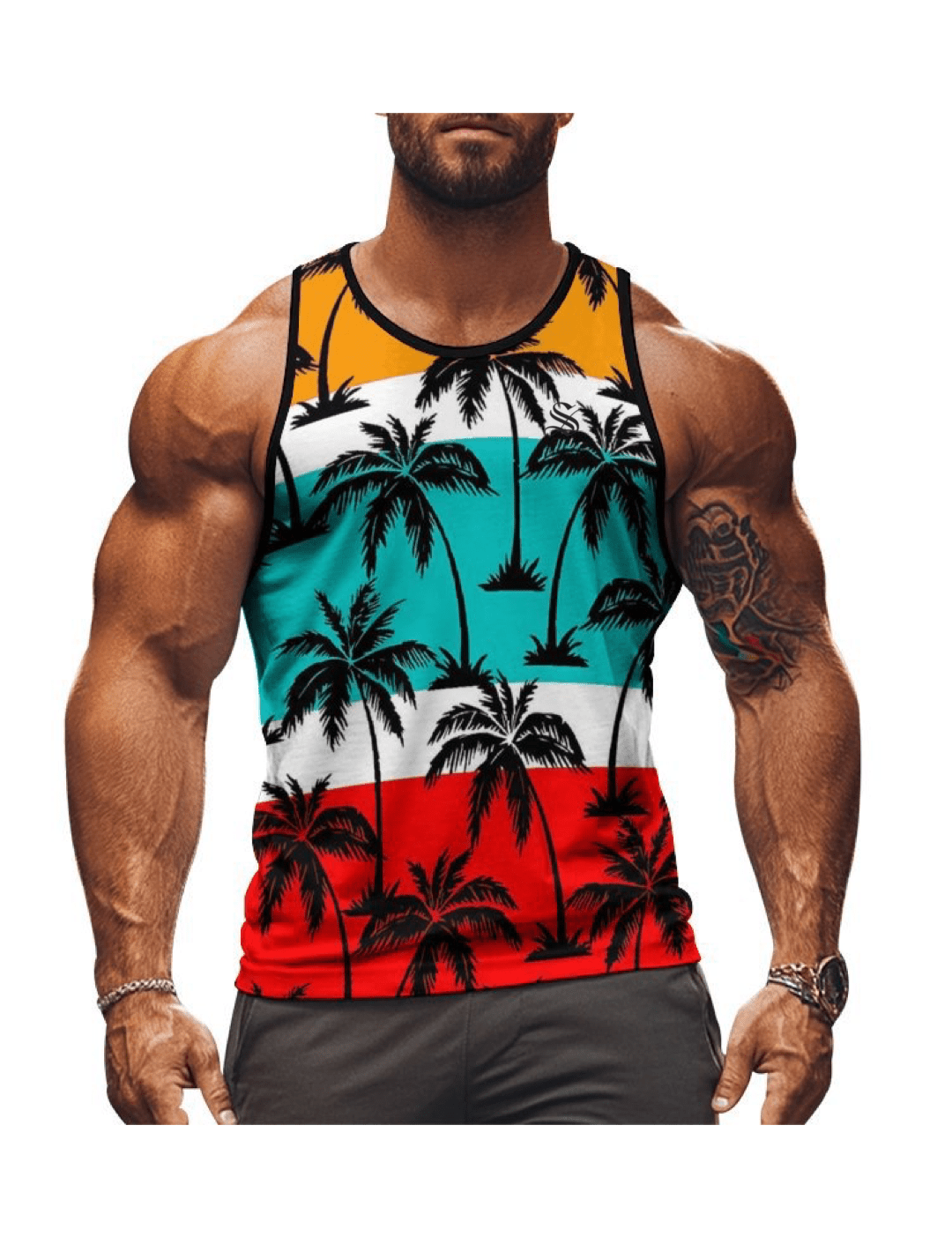 CWO18 - Tank Top for Men - Sarman Fashion - Wholesale Clothing Fashion Brand for Men from Canada