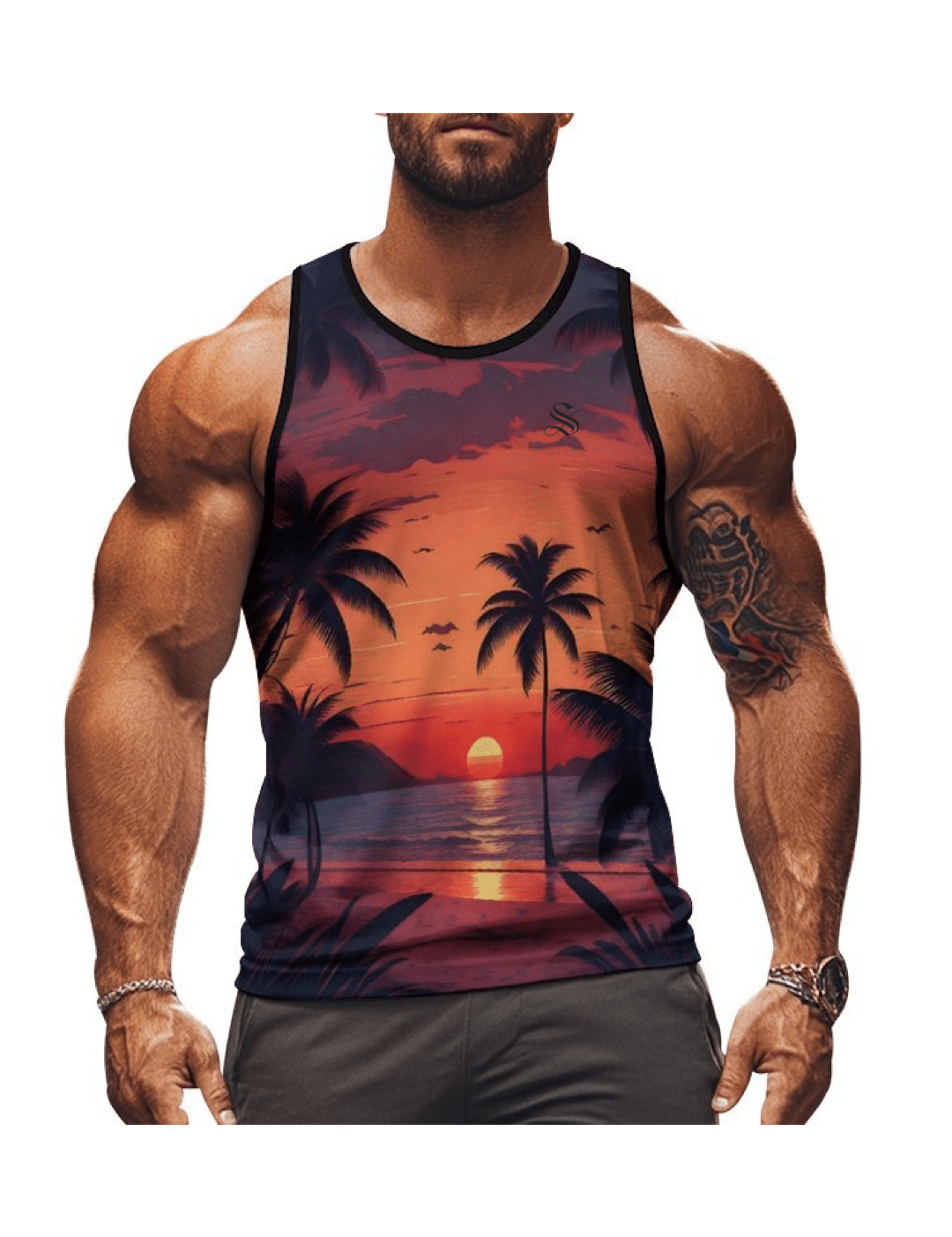 CWO20 - Tank Top for Men - Sarman Fashion - Wholesale Clothing Fashion Brand for Men from Canada