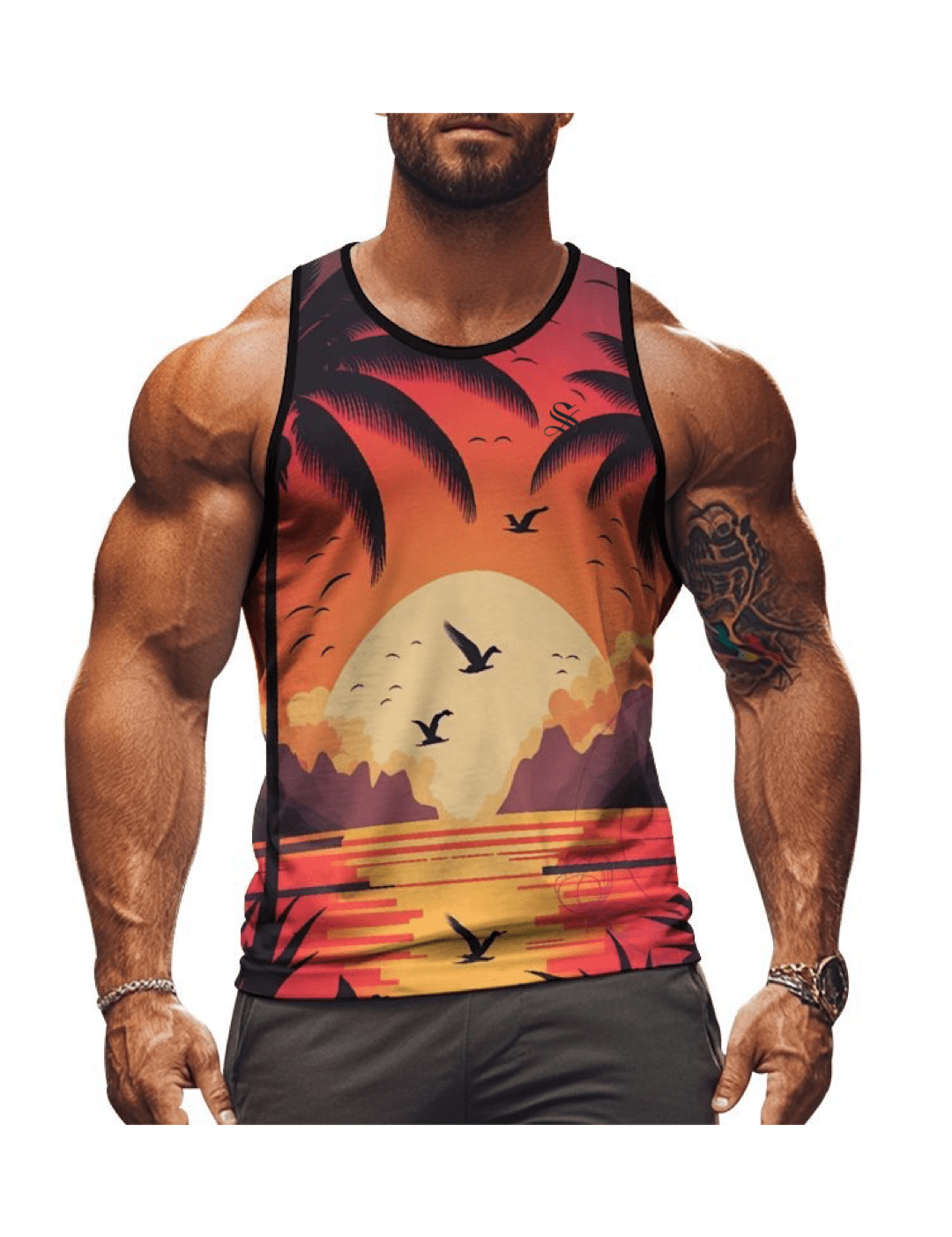 CWO21 - Tank Top for Men - Sarman Fashion - Wholesale Clothing Fashion Brand for Men from Canada
