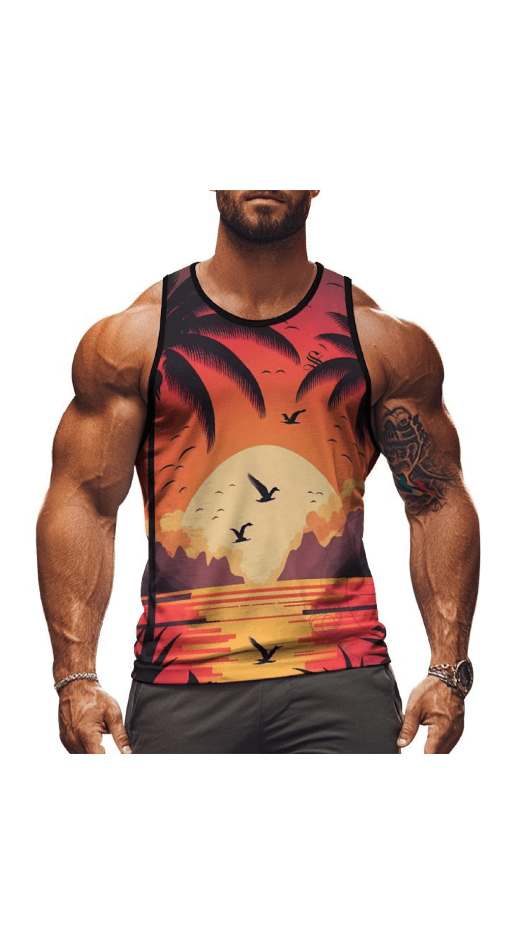 CWO21 - Tank Top for Men - Sarman Fashion - Wholesale Clothing Fashion Brand for Men from Canada