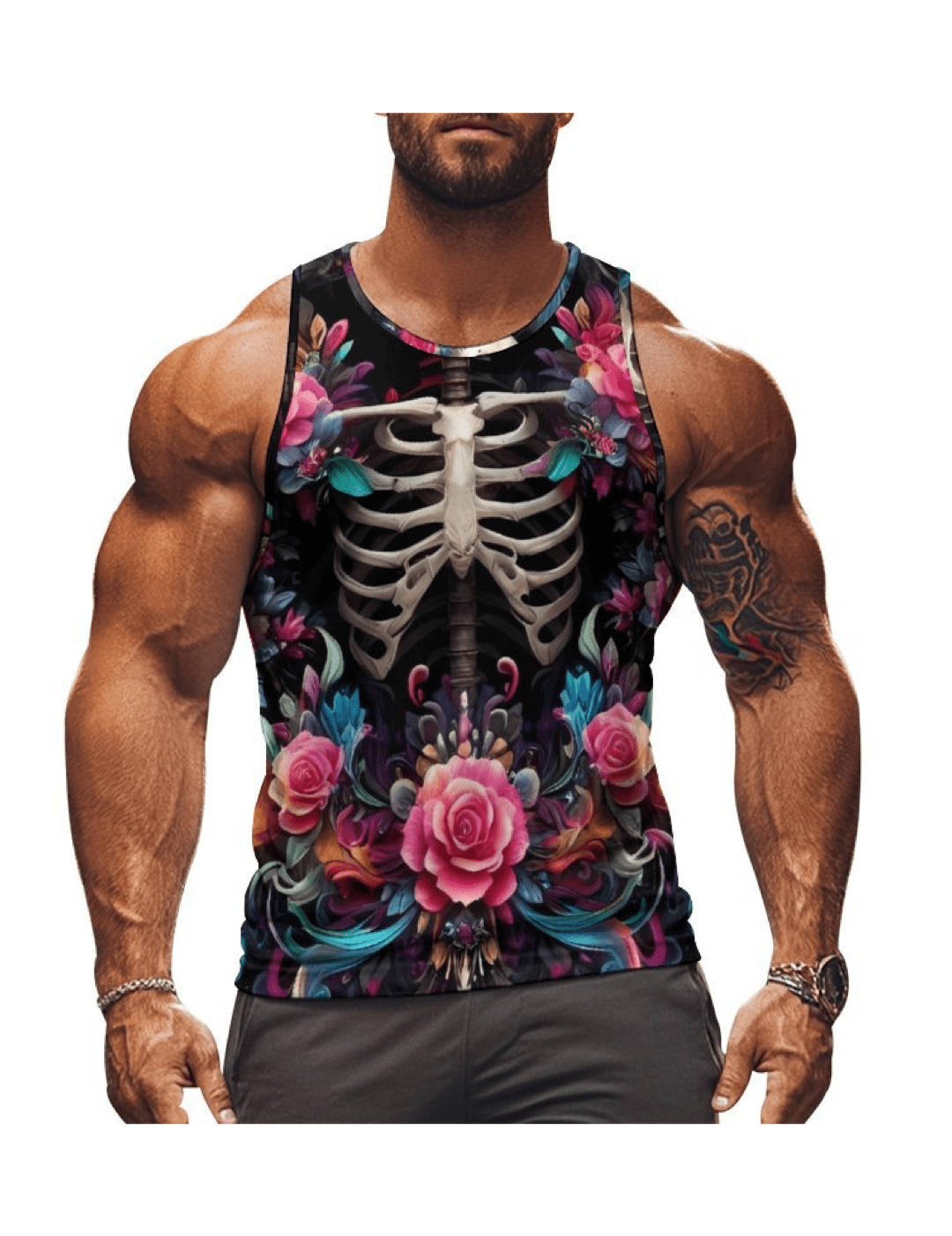 CWO25 - Tank Top for Men - Sarman Fashion - Wholesale Clothing Fashion Brand for Men from Canada