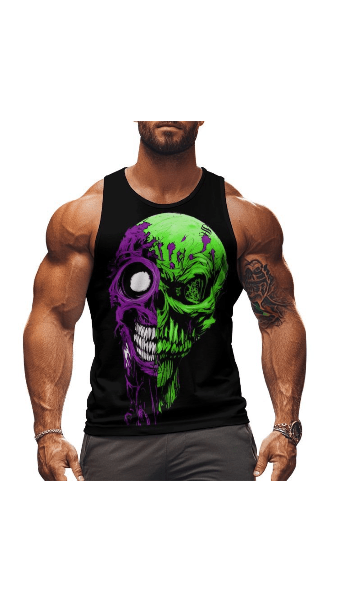 CWO28 - Tank Top for Men - Sarman Fashion - Wholesale Clothing Fashion Brand for Men from Canada