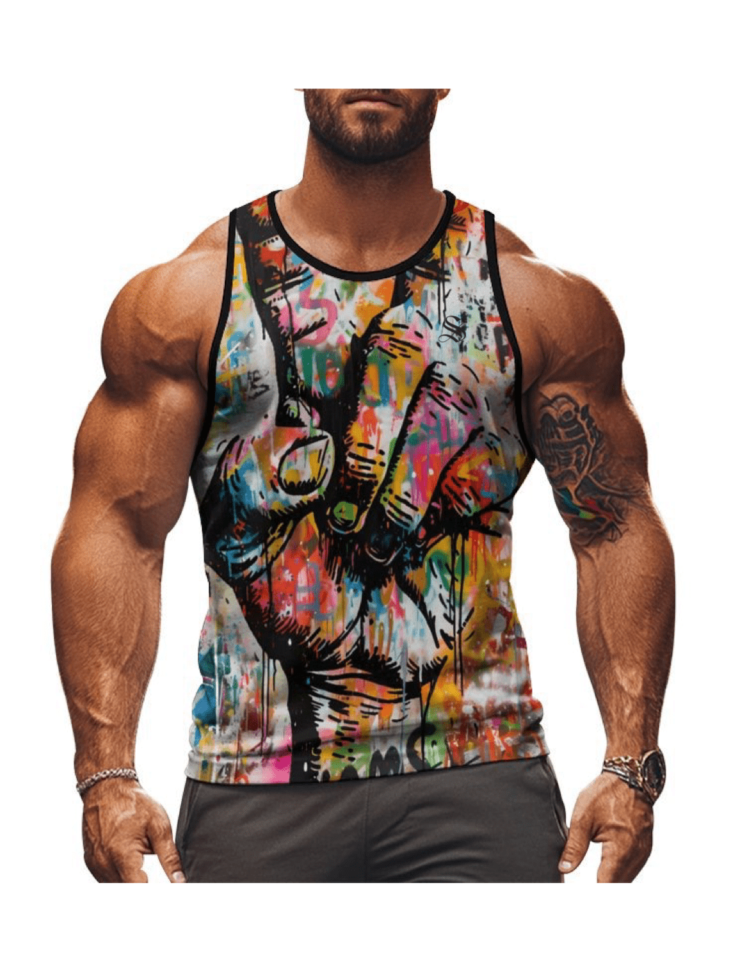 CWO30 - Tank Top for Men - Sarman Fashion - Wholesale Clothing Fashion Brand for Men from Canada