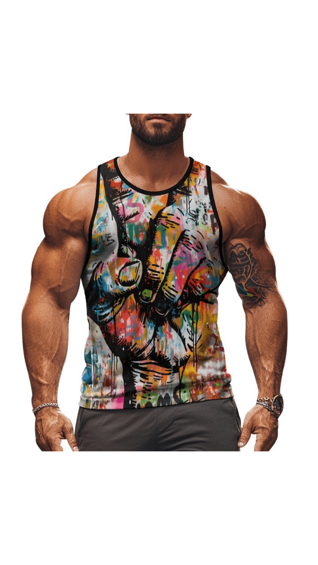 CWO30 - Tank Top for Men - Sarman Fashion - Wholesale Clothing Fashion Brand for Men from Canada
