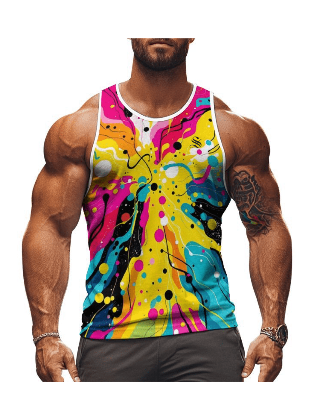CWO31 - Tank Top for Men - Sarman Fashion - Wholesale Clothing Fashion Brand for Men from Canada