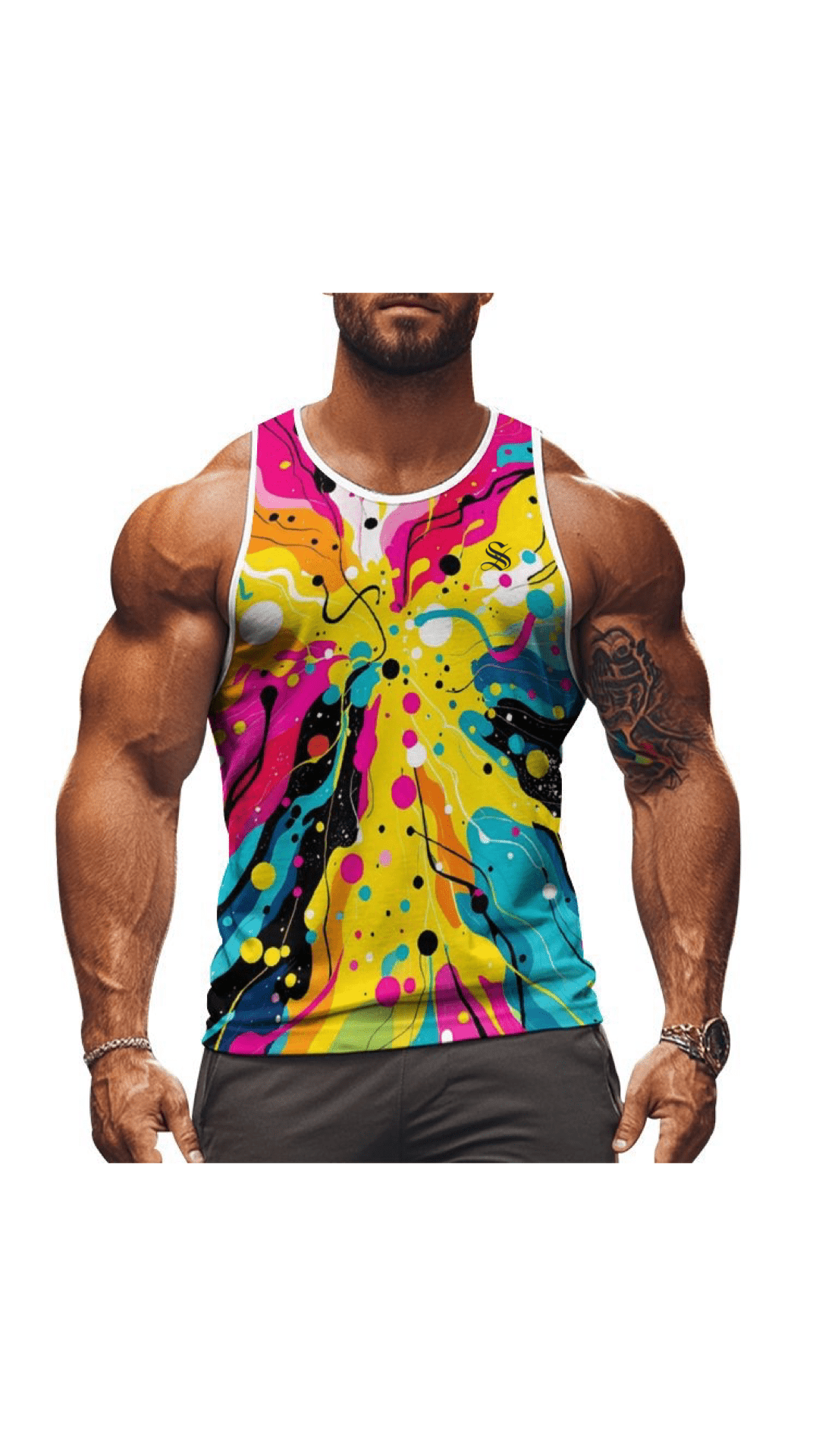 CWO31 - Tank Top for Men - Sarman Fashion - Wholesale Clothing Fashion Brand for Men from Canada