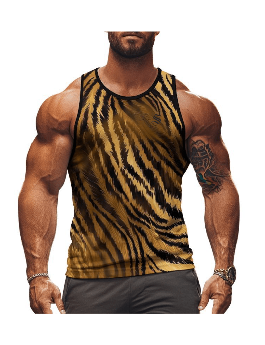 CWO35 - Tank Top for Men - Sarman Fashion - Wholesale Clothing Fashion Brand for Men from Canada