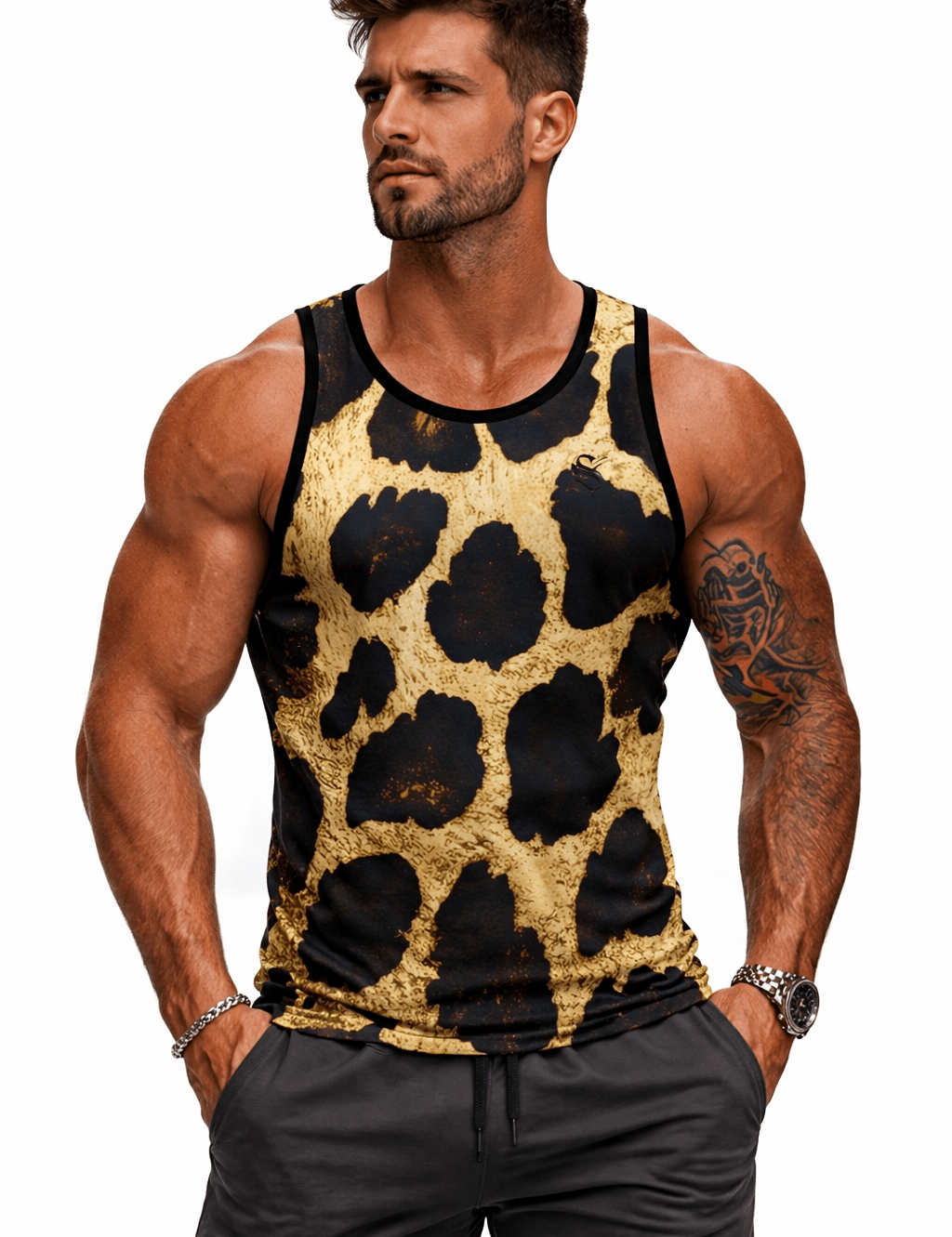 CWO36 - Tank Top for Men - Sarman Fashion - Wholesale Clothing Fashion Brand for Men from Canada