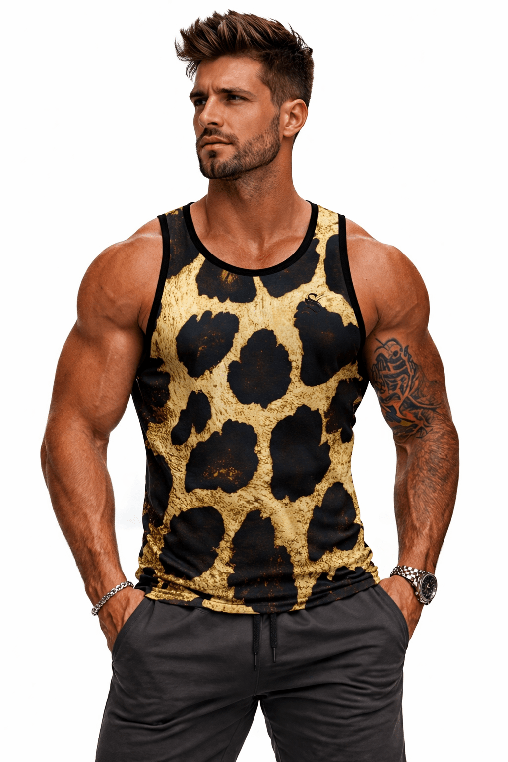 CWO36 - Tank Top for Men - Sarman Fashion - Wholesale Clothing Fashion Brand for Men from Canada
