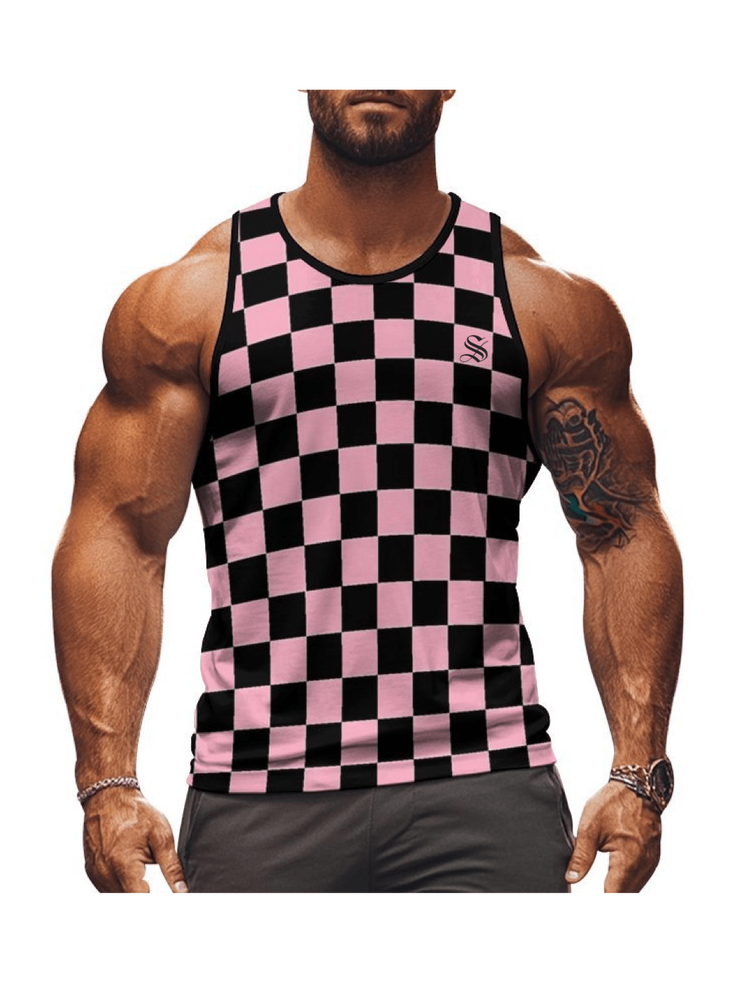 CWO37 - Tank Top for Men - Sarman Fashion - Wholesale Clothing Fashion Brand for Men from Canada