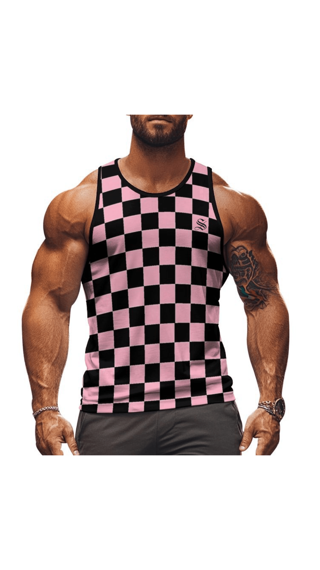 CWO37 - Tank Top for Men - Sarman Fashion - Wholesale Clothing Fashion Brand for Men from Canada