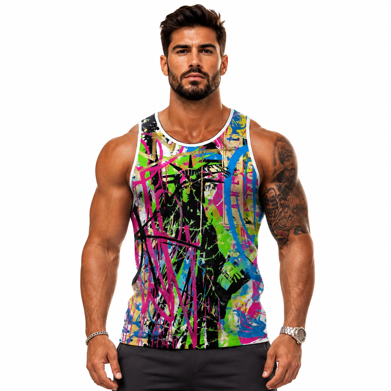 CWO4 - Tank Top for Men - Sarman Fashion - Wholesale Clothing Fashion Brand for Men from Canada