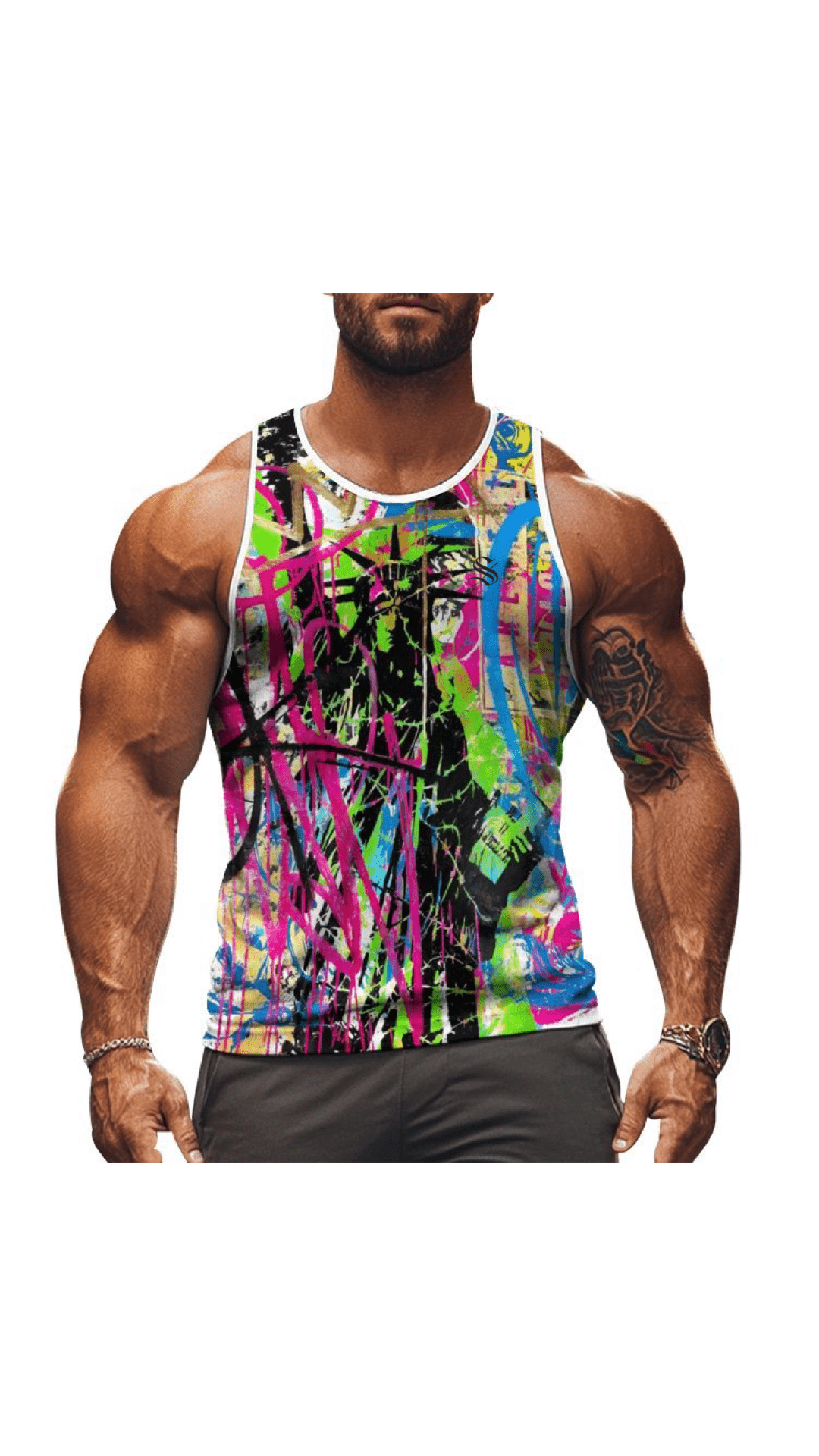 CWO4 - Tank Top for Men - Sarman Fashion - Wholesale Clothing Fashion Brand for Men from Canada