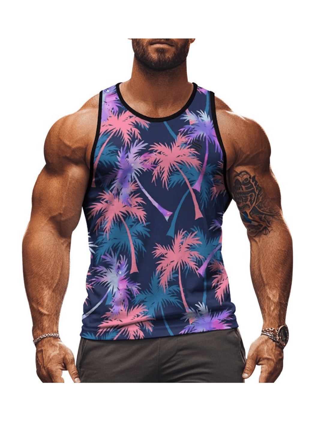 CWO40 - Tank Top for Men - Sarman Fashion - Wholesale Clothing Fashion Brand for Men from Canada