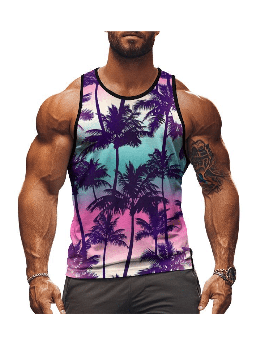 CWO40 - Tank Top for Men - Sarman Fashion - Wholesale Clothing Fashion Brand for Men from Canada
