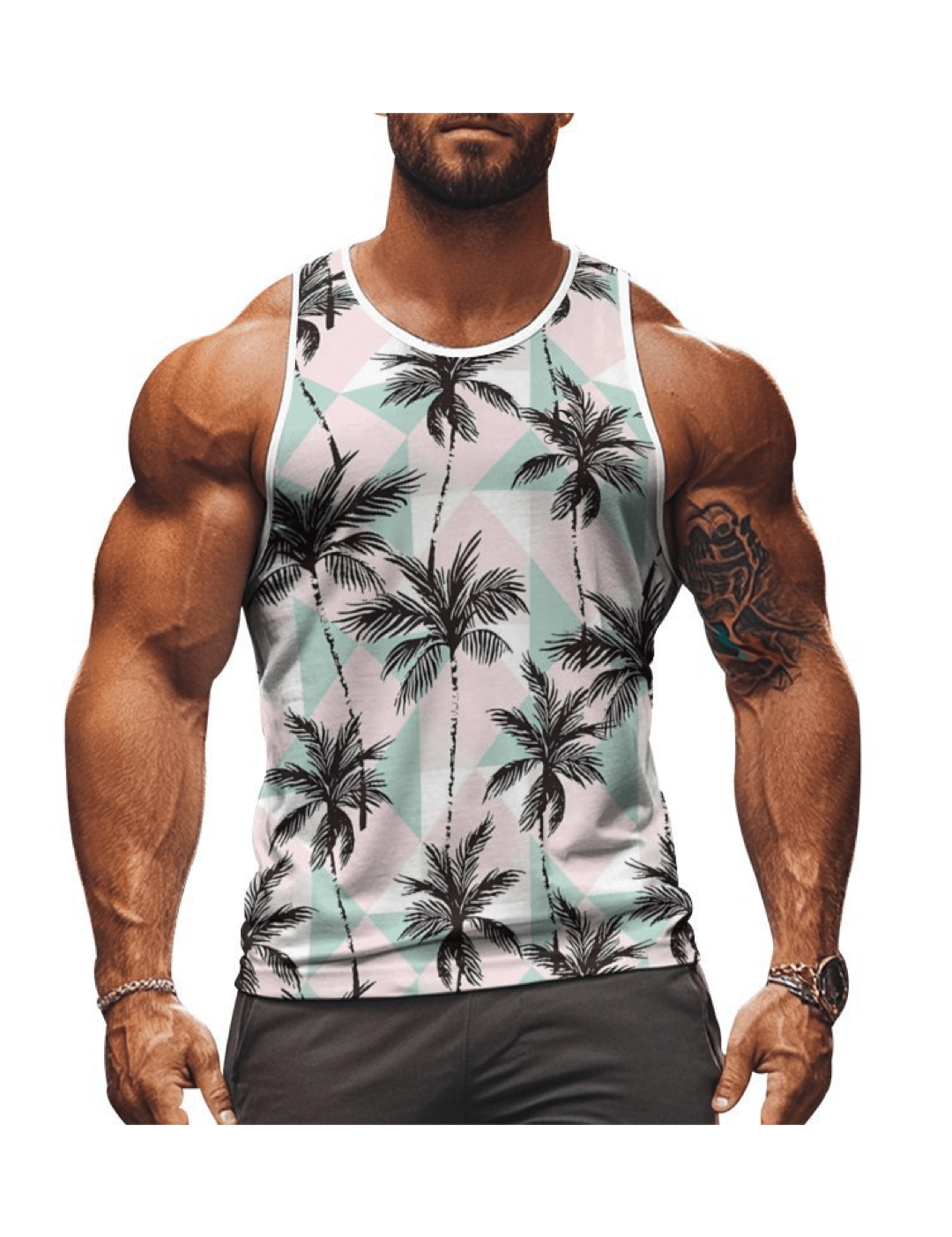 CWO42 - Tank Top for Men - Sarman Fashion - Wholesale Clothing Fashion Brand for Men from Canada