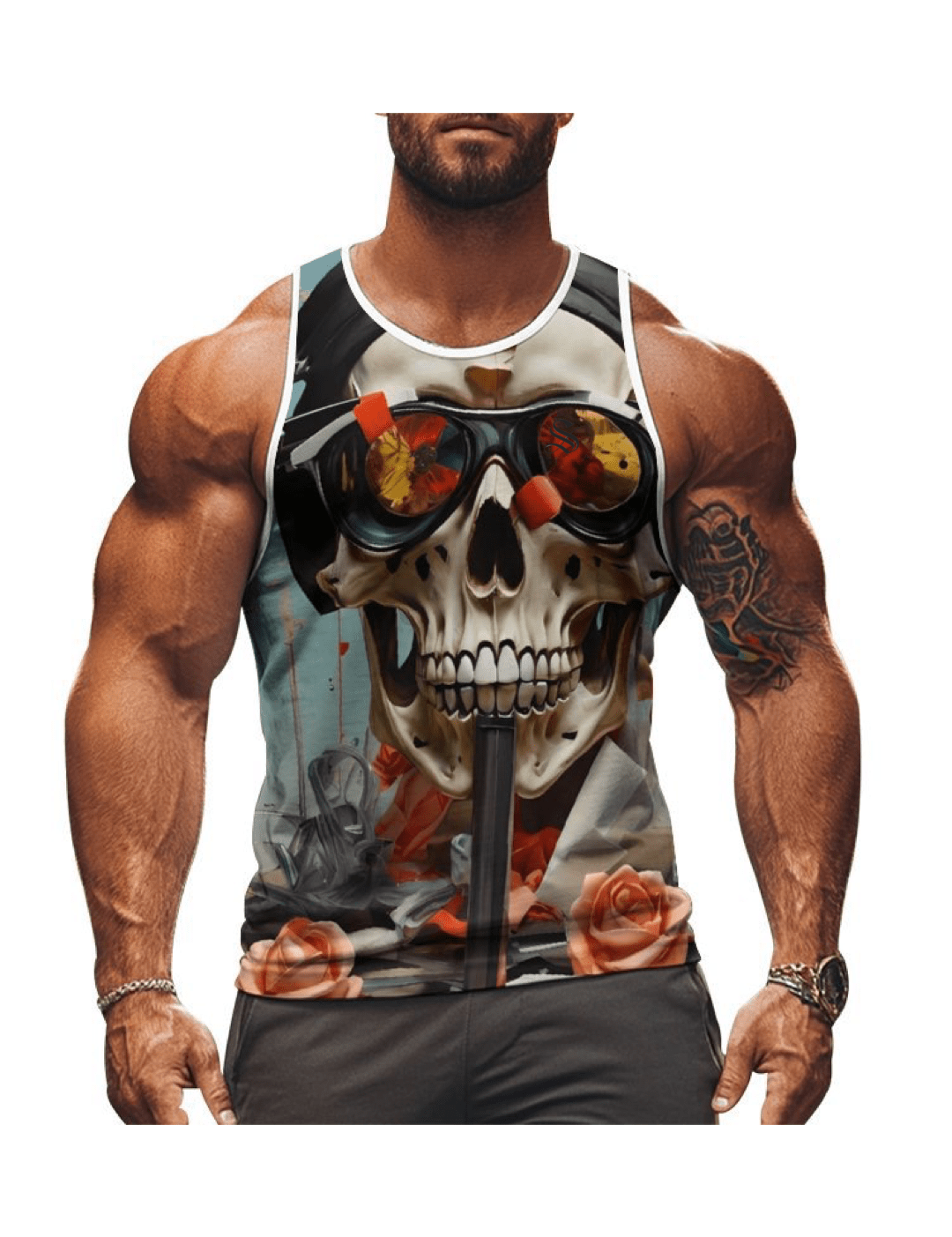 CWO6 - Tank Top for Men - Sarman Fashion - Wholesale Clothing Fashion Brand for Men from Canada
