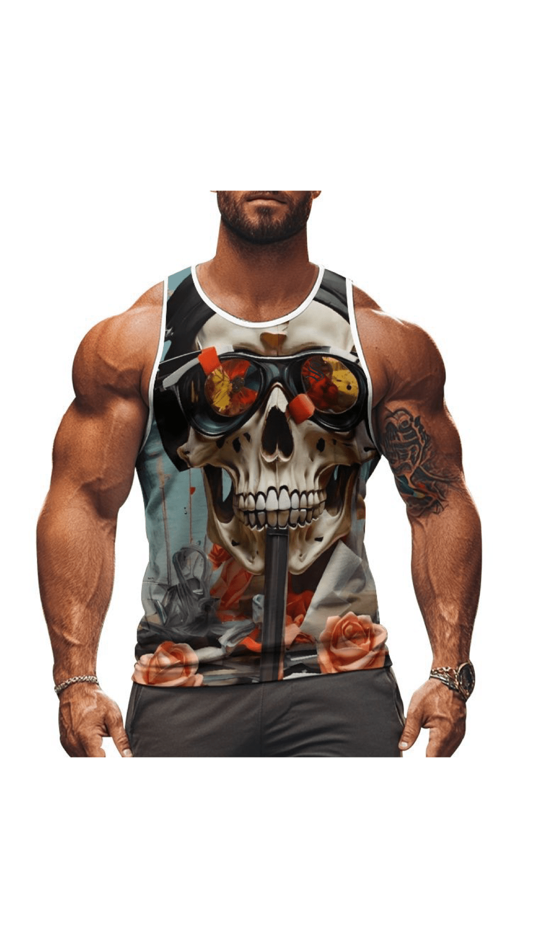 CWO6 - Tank Top for Men - Sarman Fashion - Wholesale Clothing Fashion Brand for Men from Canada
