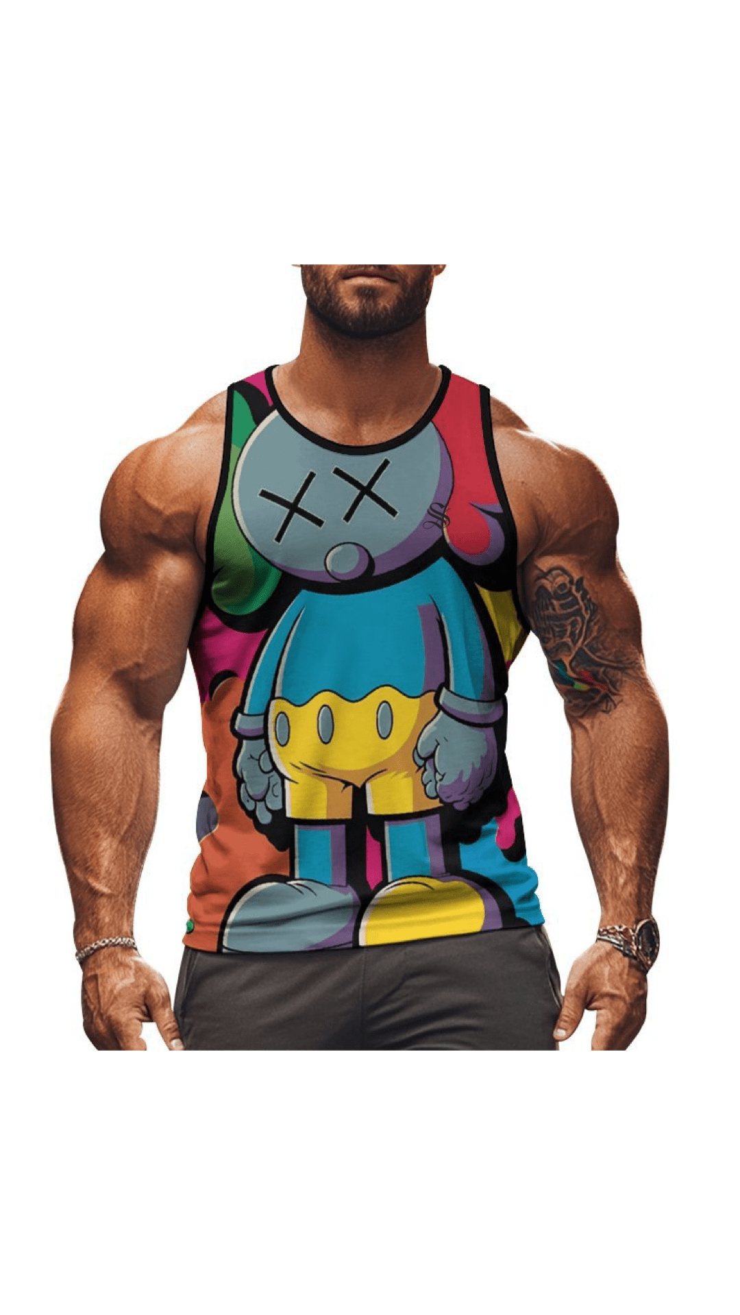 CWO7 - Tank Top for Men - Sarman Fashion - Wholesale Clothing Fashion Brand for Men from Canada