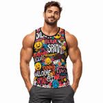 CWO8 - Tank Top for Men - Sarman Fashion - Wholesale Clothing Fashion Brand for Men from Canada