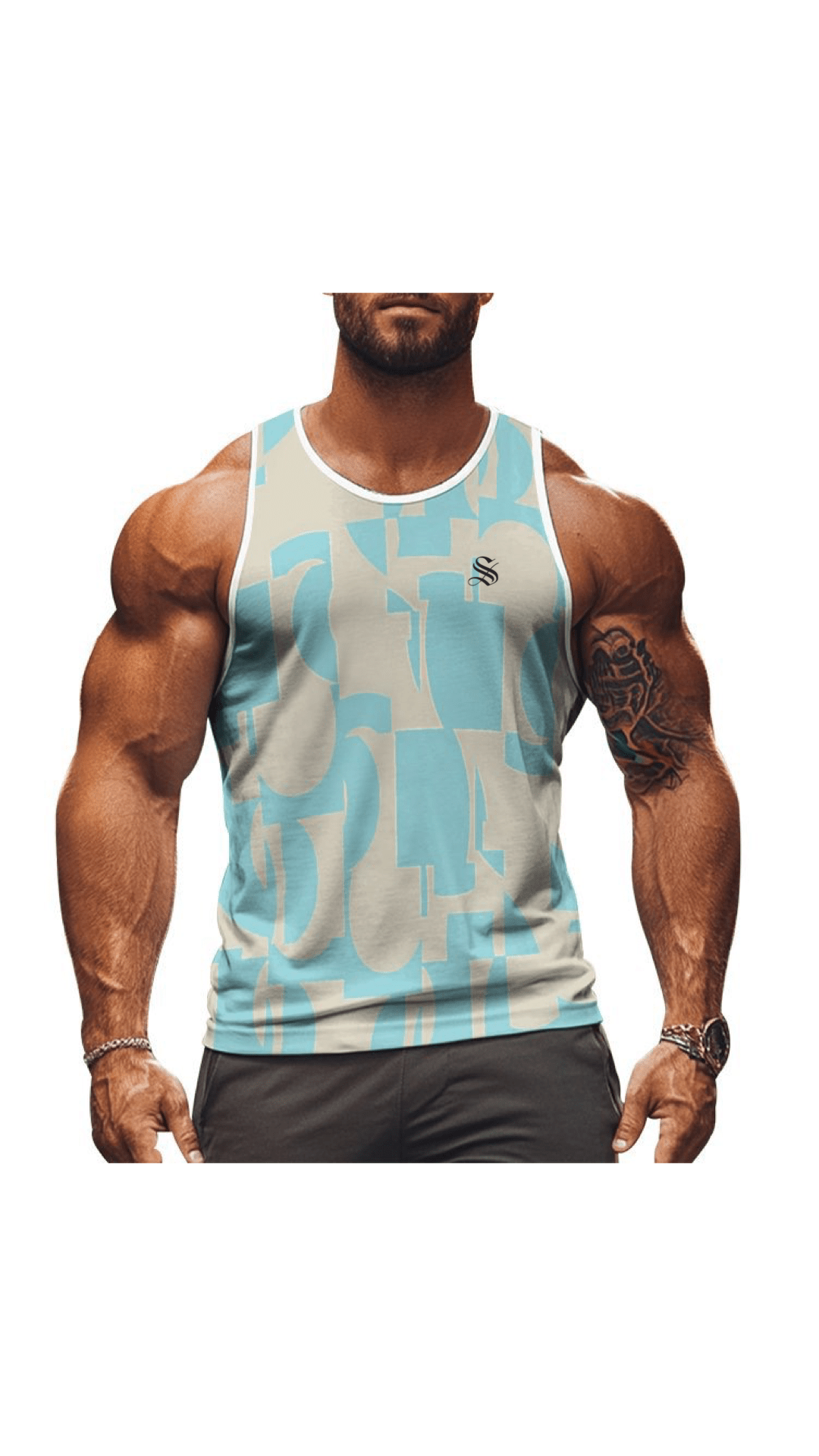 CWO9 - Tank Top for Men - Sarman Fashion - Wholesale Clothing Fashion Brand for Men from Canada
